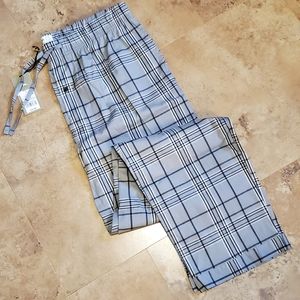 Plaid Gray Pajama Bottoms